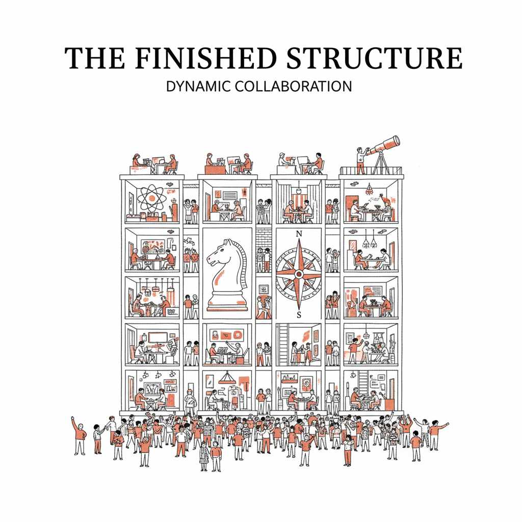 Illustration showing interconnected systems