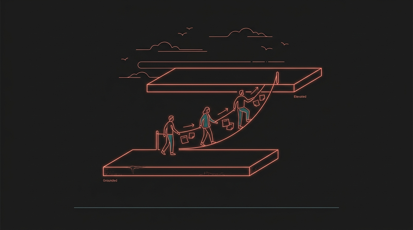 The Conversion Layer: strategy and execution gap (Dark Mode)