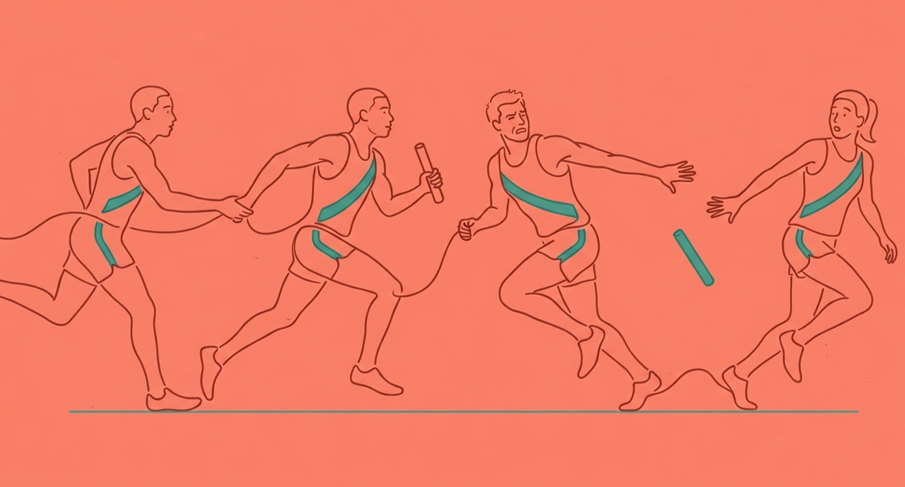 The dropped baton: where the assumption chain breaks